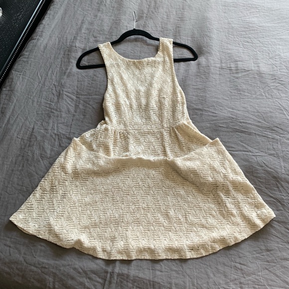 Free People Lace Poppy Dress Cream Size XS GUC - Picture 3 of 8